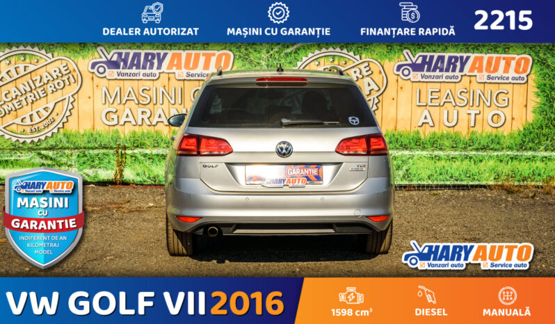 Volkswagen Golf VII 1.6 Diesel / 2016 full